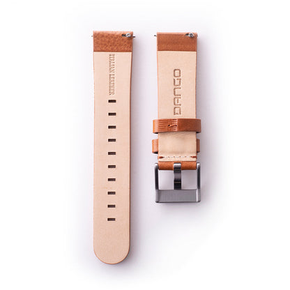 DANGO Italian Leather Watch Strap