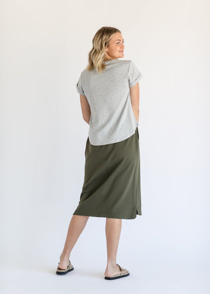 Dani Everyday Midi Skirt