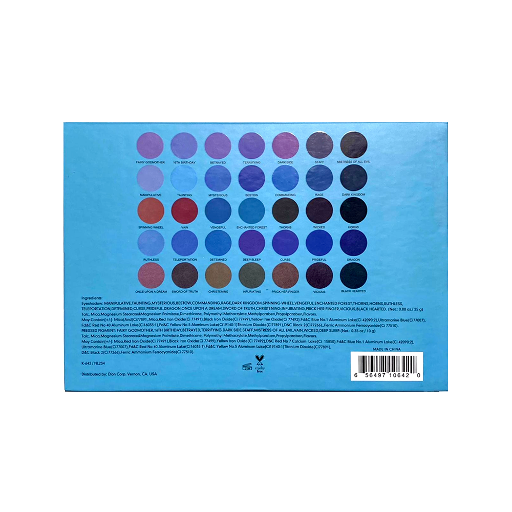 Dark Fairy Cool Eyeshadow Palette