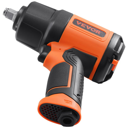 VEVOR Air Impact Wrench  Square Drive 1400ft-lb Nut-busting Torque 90-120PSI