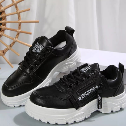 Lace Up Round Toe Athletic