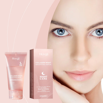 Hoygi Collagen Tear Mask, Gentle Cleansing, Exfoliating, Moisturizing, Moisturizing, Skin Care And Brightening Mask