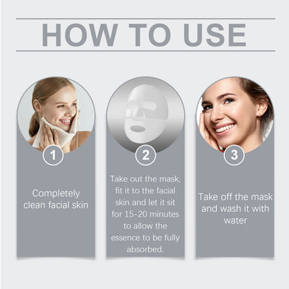 EELHOE Firming Collagen Mask (Bag) Moisturizing, Hydrating And Firming Three-In-One Mask Nourishes And Smooths The Skin
