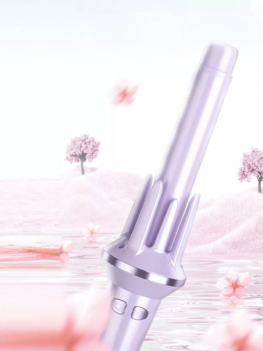 Adjustable Temperature Rotating Curling Iron
