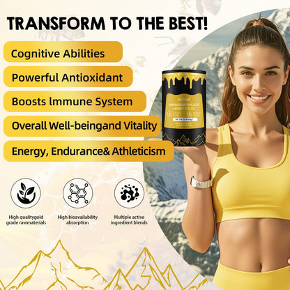 Wholesale Pure Shilajit Resin Himalayan Original Shilajit Supplement Honey Sticks Gold Shilajit