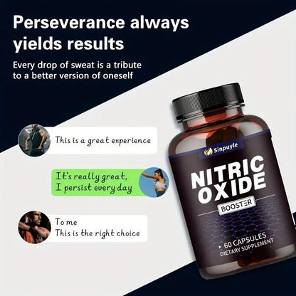 Sinpuyle Endurance Boost Complex Capsules Nitric Oxide Power Formula For Breaking Athletic Limits Healthcare Fitness