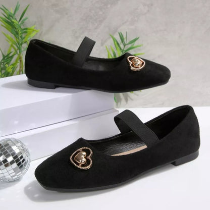 Square Toe Slip-Ons