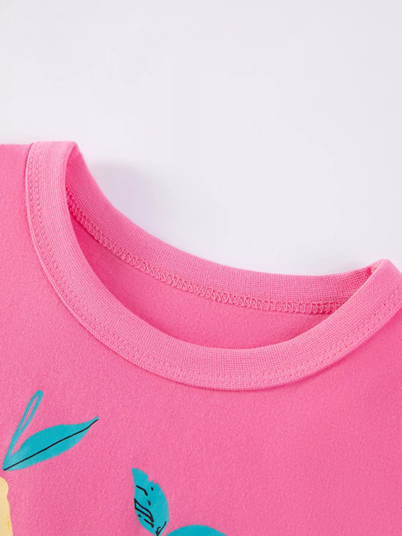 Children's Cartoon Fruit Short Sleeve T-Shirt