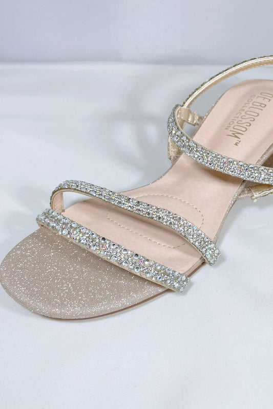 Hazel Sparkle Block-Heel
