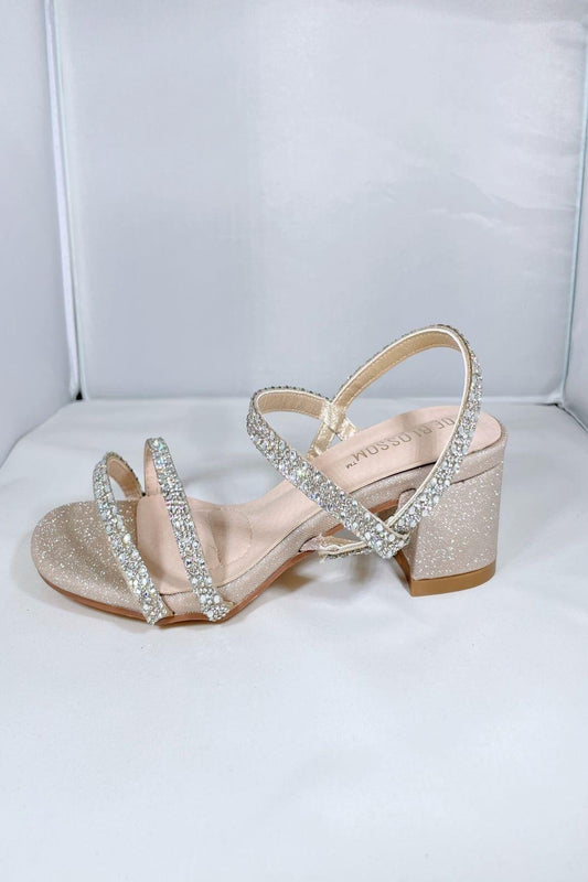 Hazel Sparkle Block-Heel