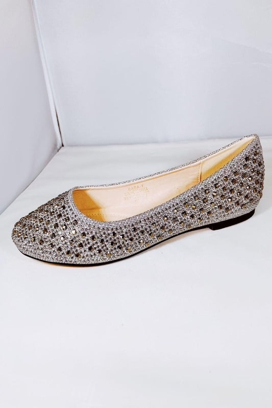 Pewter Sparkle Flat