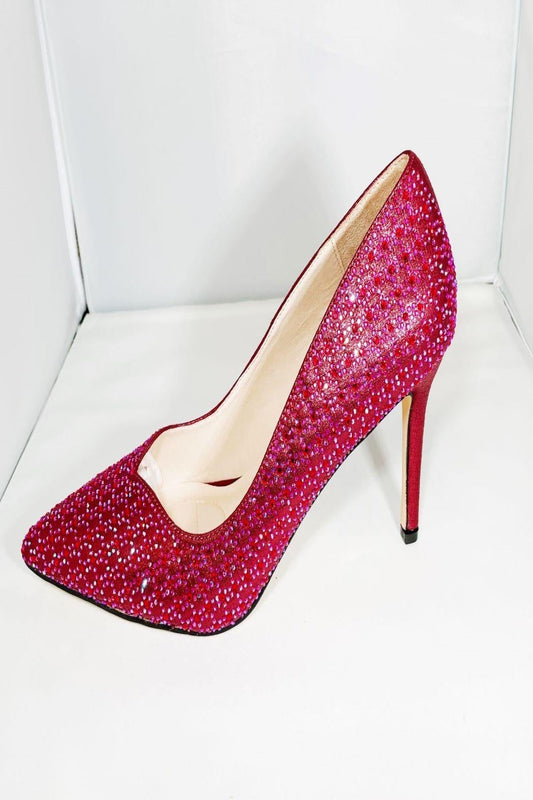 Red Sparkly Heel