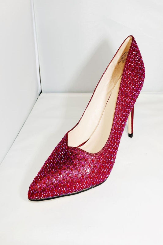 Red Sparkly Heel