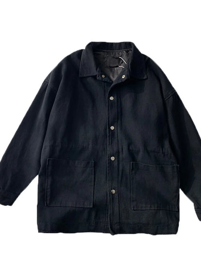 Men's Button Up Long Sleeve Jacket