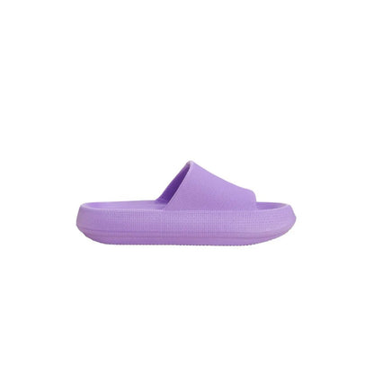 Open Toe Platform Slippers