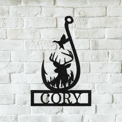 Deer Personalized Gifts - Custom Metal Sign