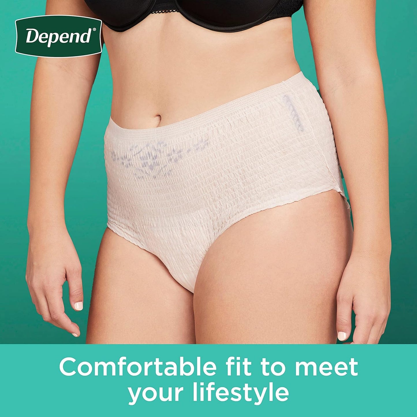Depend Fresh Protection Underwear for Women, Maximum