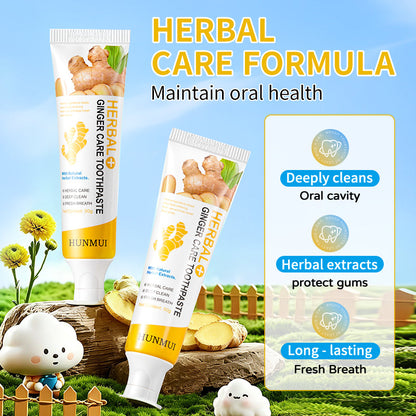 HUNMUI Herbal Ginger Gum Care Toothpaste 50g