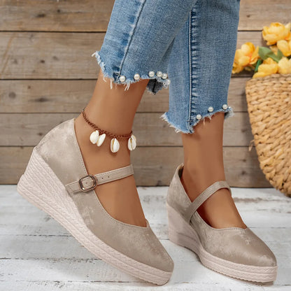 Point Toe Platform Loafers