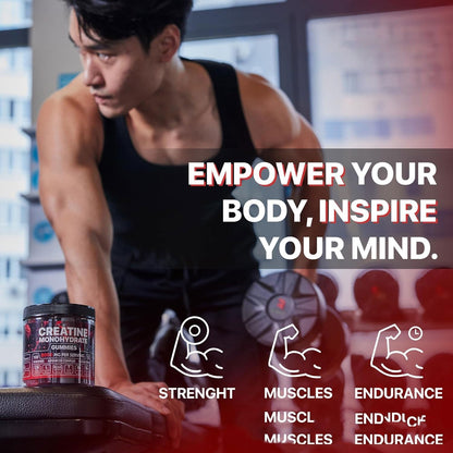 Creatine Gummies And Vitamins