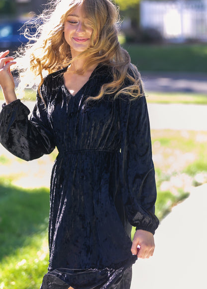Diana Velvet Midi Dress