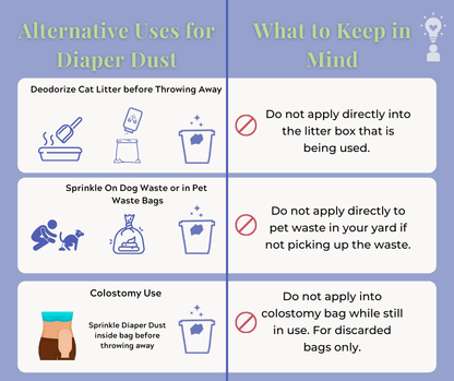 Diaper Dust - 8oz Bottle