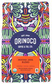 Orinoco Whole Bean Mcha Jva Bld Coffee, 12 Oz - Pack of 6