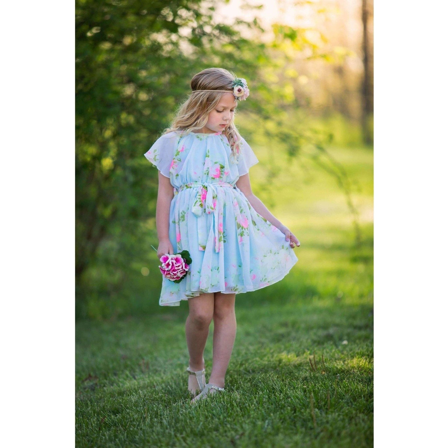 Floral Chiffon Dress