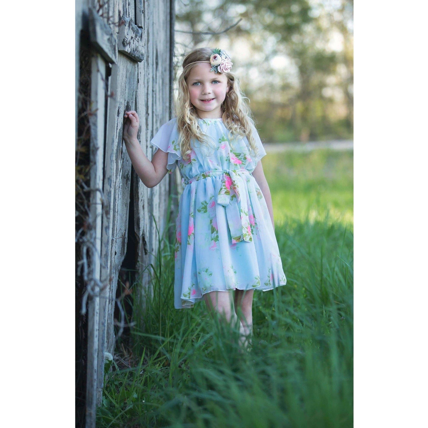 Floral Chiffon Dress