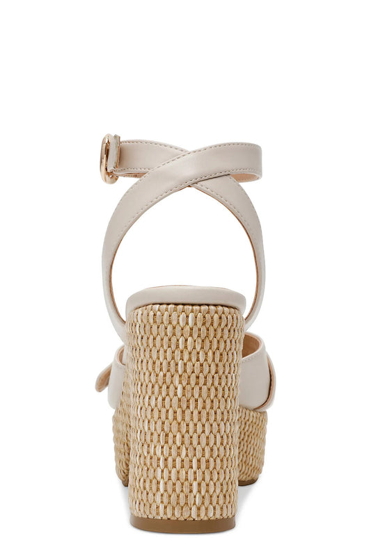 Merie Raffia Heel
