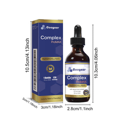 Men Vitality ProMAX Drops, Natural Epimedium & Damiana Leaf Male Support Liquid 30ml