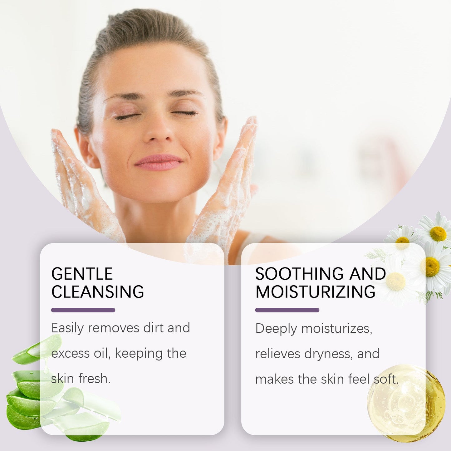 West&Month Moisturizing Cleanser Cleans Pores, Balances Oils, Refreshes And Nourishes Skin