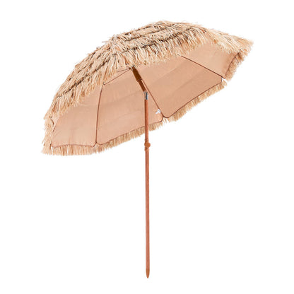 Tiki Umbrella Thatched Patio Umbrella 6 Ft Poolside Patio Beach Umbrella