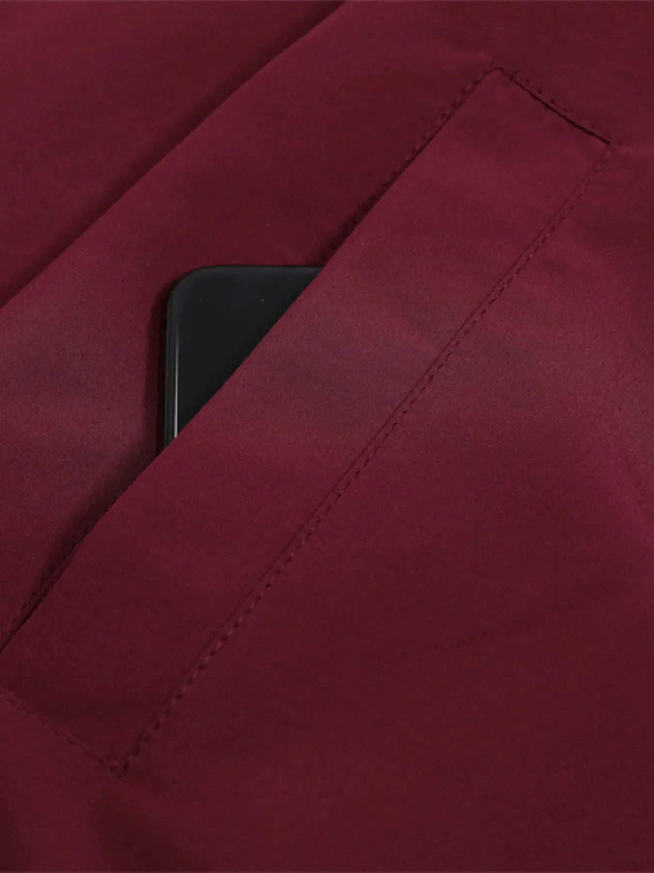 Men's Zip Front Jacket with Pockets