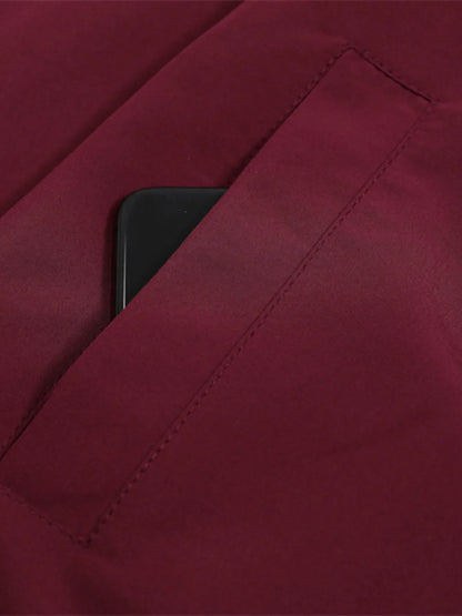 Men's Zip Front Jacket with Pockets