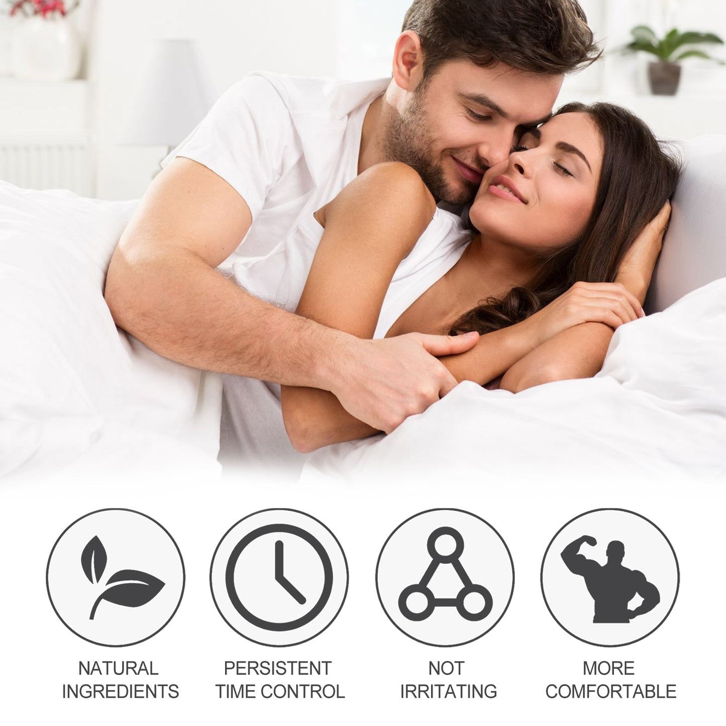 Natural Male Enhancement Drops, Maca Epimedium Eucommia Extract Liquid, Boost Libido Stamina & Relieve Stress, 30ml