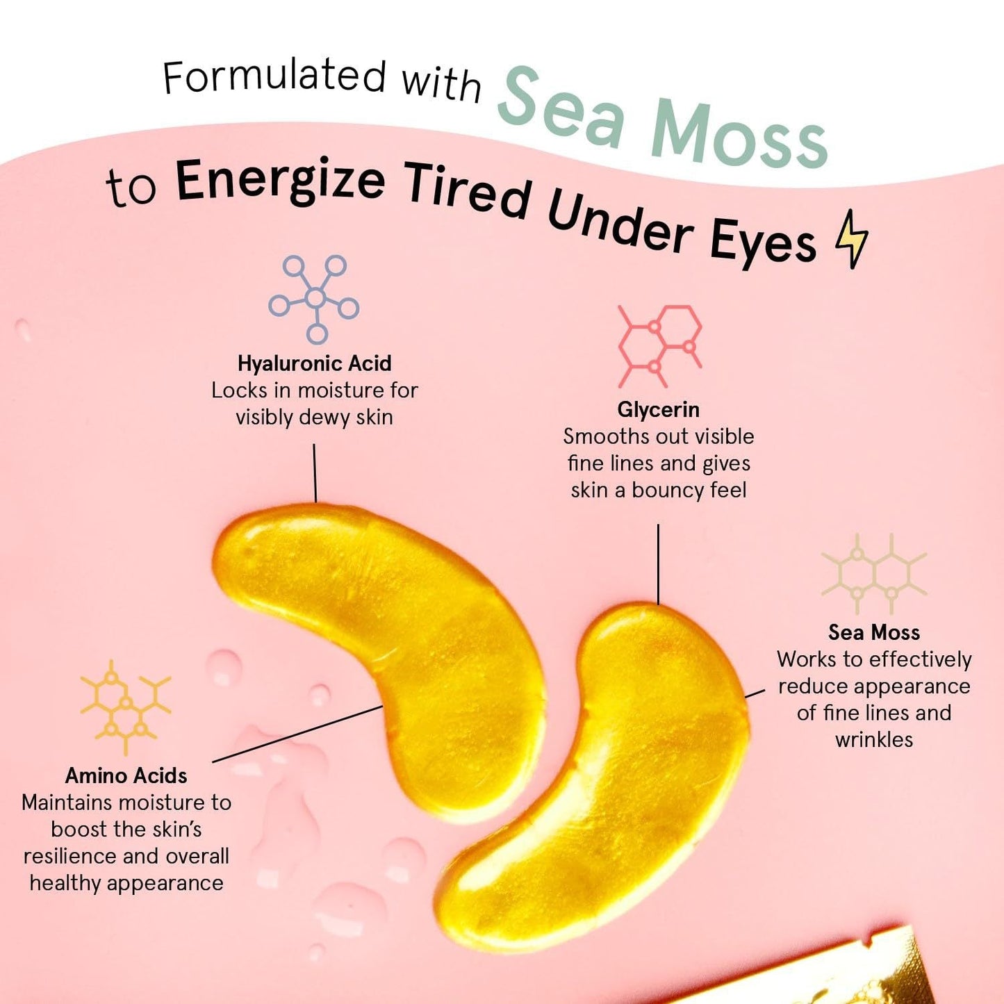 Brightening, Hydrating, Moisturizing, And Anti-wrinkle Eye Mask Patches