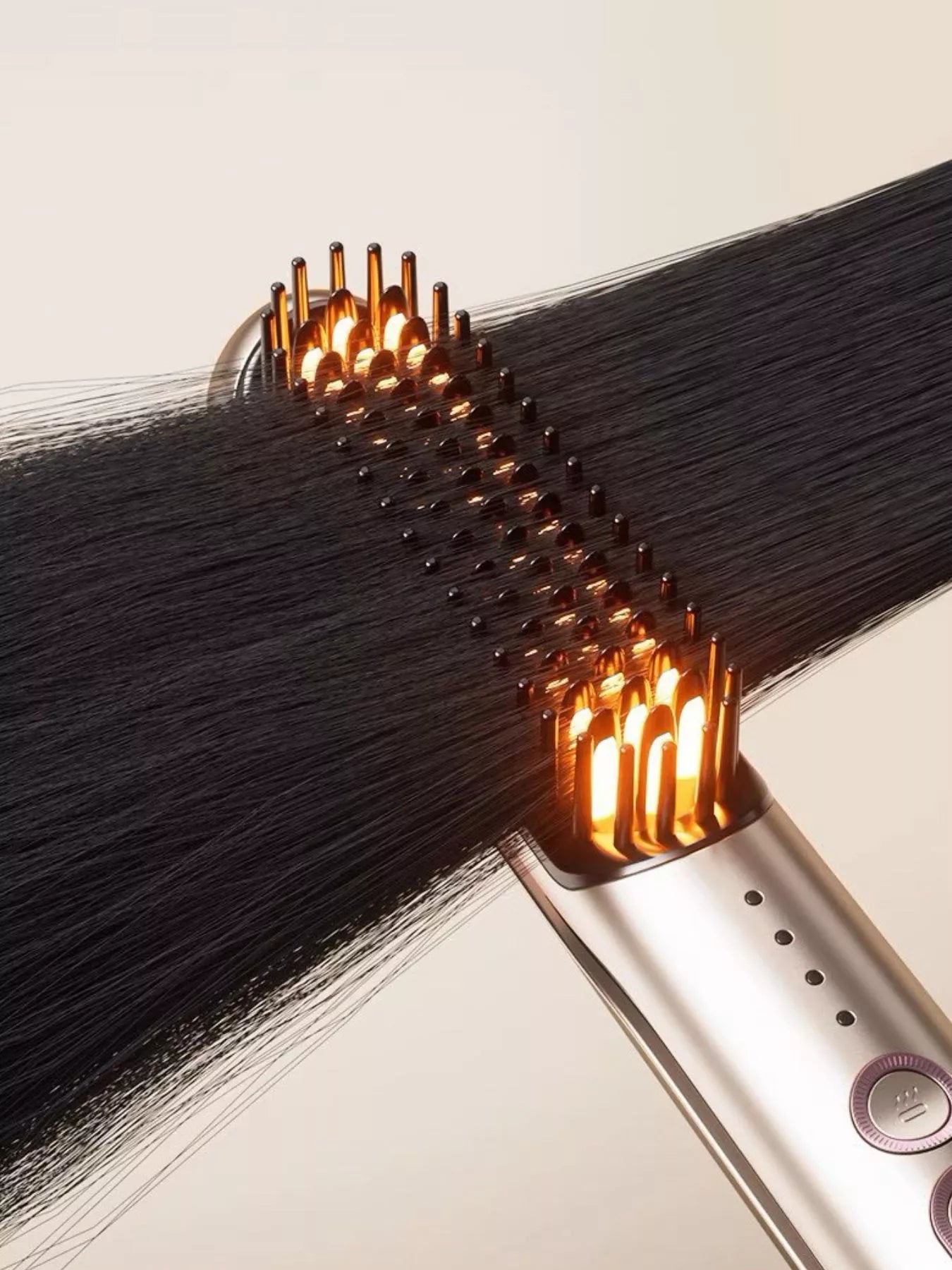 Portable Heated Straightening Comb