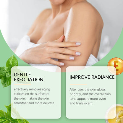 EELHOE Matcha Sea Salt Scrub For Body Cleansing, Nourishing And Moisturizing Skin Moisturizing And Hydrating Exfoliating Scrub