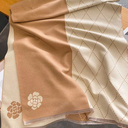 Raw Hem Scarf