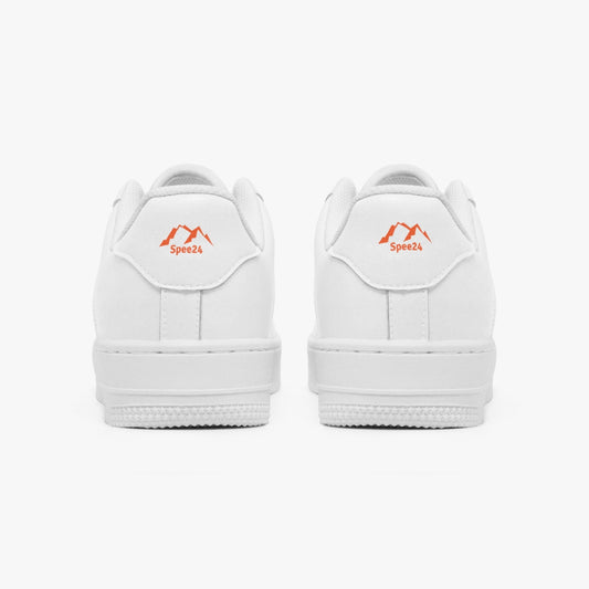 SHO-026WT-24  Leather Sports Sneakers