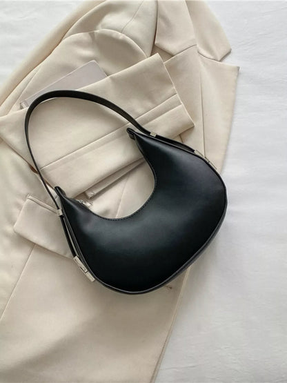Minimalist Crescent Shoulder Bag