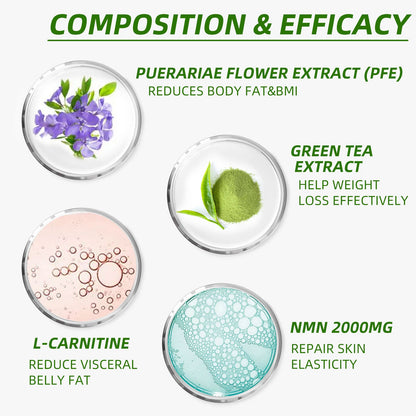 West&Month Body Slimming & Firming Spray, Slimming Body Firming Tummy And Arms Light Body And Body Massage Lotion