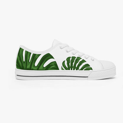 SHO-015W-24 Classic Low-Top Canvas Shoes - White