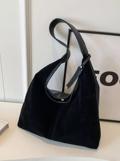 Vintage Suede Shoulder Bag