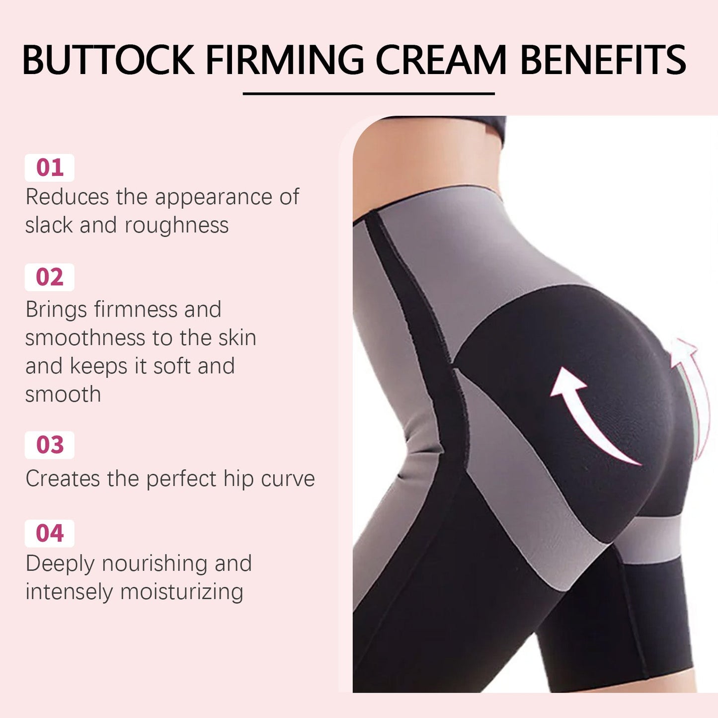 Jaysuing Butt Firming And Lifting Cream Highlights Curves, Lines, And Volumizing Butt Care Cream