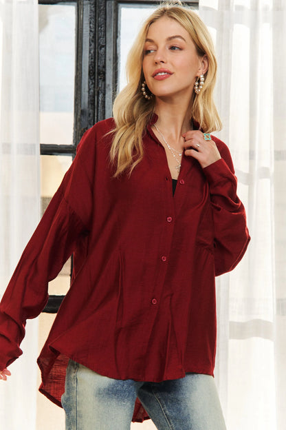 ADORA Button Down Linen Shirt
