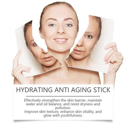 West&Month Fade Wrinkles Hydrating Stick, Moisturizing Lift Firming Hydrating Moisturizing Facial Stick