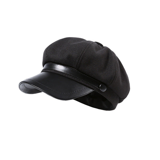 Vintage Octagonal Beret Hat