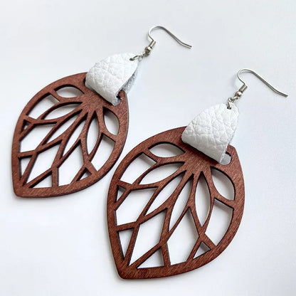 Leaf Drop Earrings